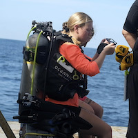Education and research combined for students aboard a five-day cruise on the Florida Institute of Oceanography’s R/V Weatherbird II.