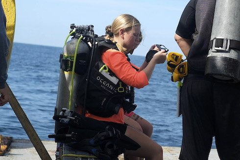 Education and research combined for students aboard a five-day cruise on the Florida Institute of Oceanography’s R/V Weatherbird II.