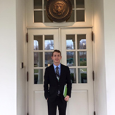 Student at the White House