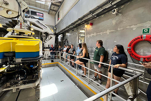 SAIL group tours FIO