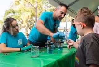 Science Fest exhibit