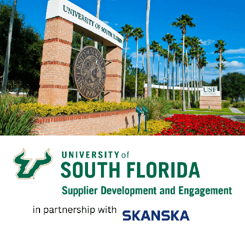 image of entrance sign at USF tampa