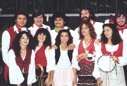 Sudsy with the St. Pete Singers.
