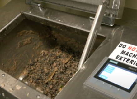 ORCA biodigester, which turns food waste generated on campus into fuel