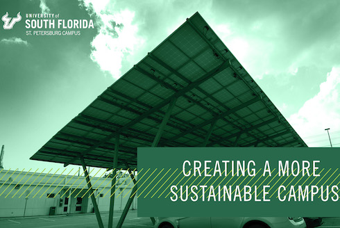 Creating a more sustainable campus.