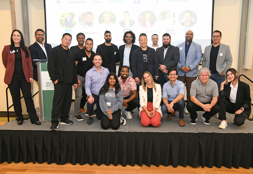 The 2nd cohort of founders and CEOs who participated in the Fintech Accelerator