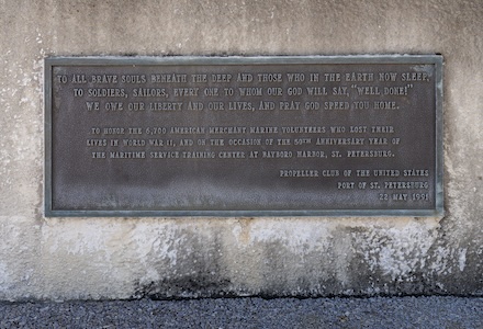 Memorial on campus