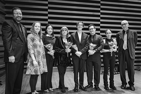 CRESCENDO team after concert 