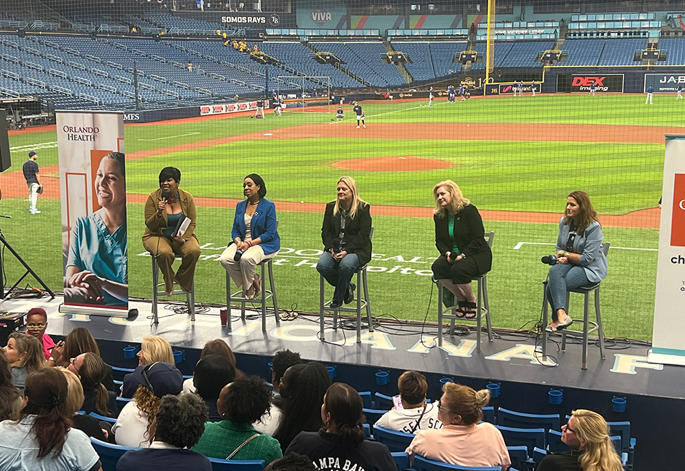 Women in construction panel at tropicana field