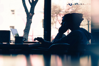 Student sitting